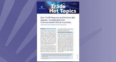 Non-Tariff Measures and the Post-Bali Agenda