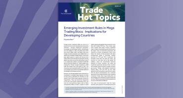 Emerging Investment Rules in Mega Trading Blocs