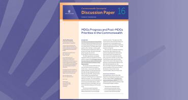 MDGs Progress and Post-MDGs Priorities in the Commonwealth