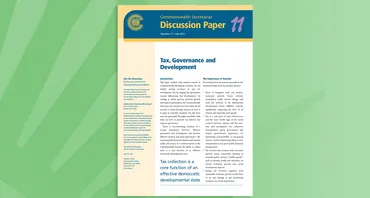 Tax, Governance and Development