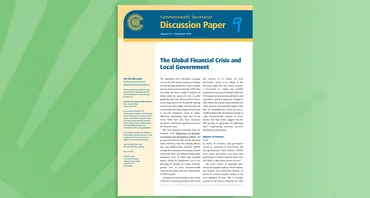 The Global Financial Crisis and Local Government
