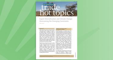 Export Diversification and Climate Change