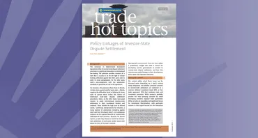 Policy Linkages of Investor-State Dispute Settlement