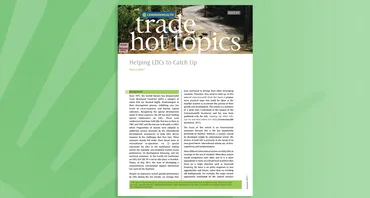 Helping LDCs to catch up