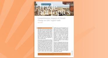 Competitiveness Impacts of Climate Change on LDCs' export trade
