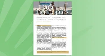 Opportunities and Challenges for Intra-ACP Trade in Fish and Fishery Products