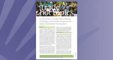 Inclusiveness of Trade Policy-Making
