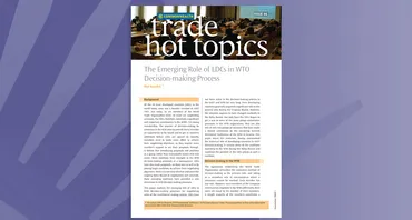 The Emerging Role of LDCs in WTO Decision-making Process