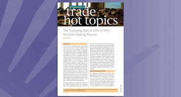 The Emerging Role of LDCs in WTO Decision-making Process