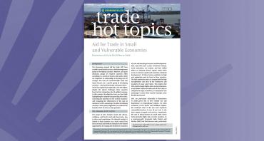 Aid for Trade in Small and Vulnerable Economies