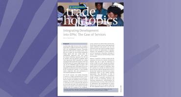 Integrating Development into EPAs