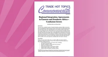 Regional Integration Agreements in Eastern and Southern Africa