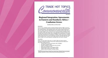 Regional Integration Agreements in Eastern and Southern Africa