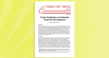 Trade Facilitation