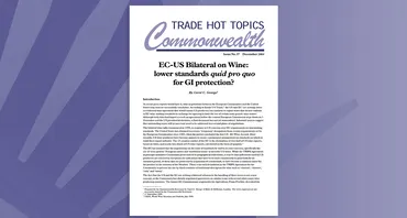 EC-US Bilateral on Wine