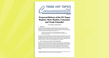 Proposed Reform of the EU Sugar Regime