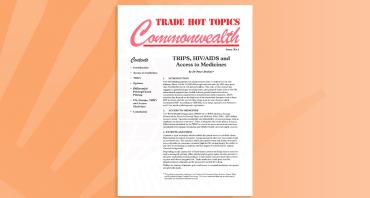 TRIPS, HIV/AIDS and Access to Medicines