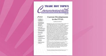 Current Developments in the FTAA