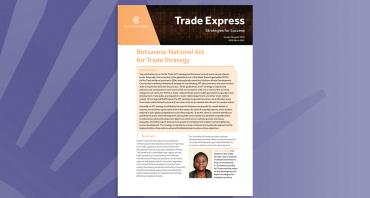 Botswana National Aid for Trade Strategy