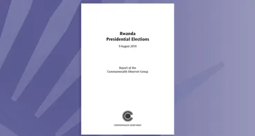 Rwanda Presidential Elections, 9 August 2010
