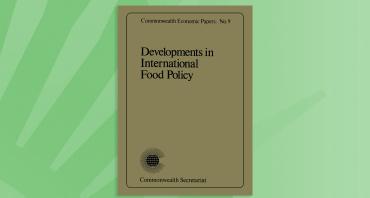 Developments in International Food Policy