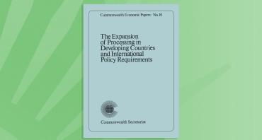 The Expansion of Processing in Developing Countries and International Policy Requirements