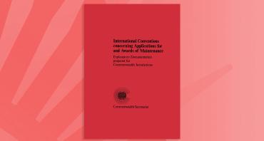 International Conventions Concerning Applications for and Awards of Maintenance