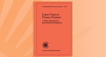 Export Taxes on Primary Products