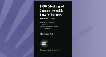 1990 Commonwealth Law Ministers and Senior Officials