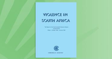 Violence in South Africa: The Report of the Commonwealth Observer Mission to South Africa