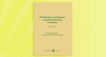 Presidential and National Assembly Elections in Zambia, 31 October 1991