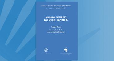 Resource Materials for School Inspectors