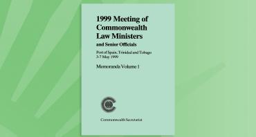 1999 Meeting of Commonwealth Law Ministers and Senior Officials