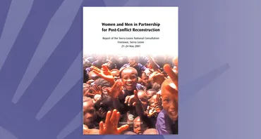 Women and Men in Partnership for Post-Conflict Reconstruction