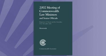 2002 Meeting of Commonwealth Law Ministers and Senior Officials