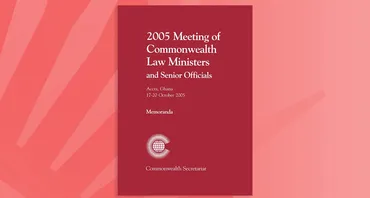 2005 Meeting of Commonwealth Law Ministers and Senior Officials