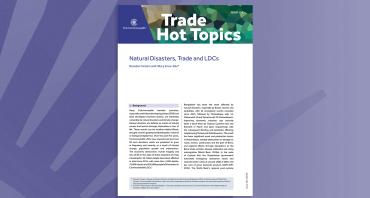 Natural Disasters, Trade and LDCs