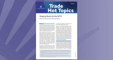 Staging Brexit at the WTO