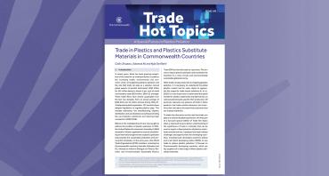 Trade in Plastics and Plastics Substitute Materials in Commonwealth Countries