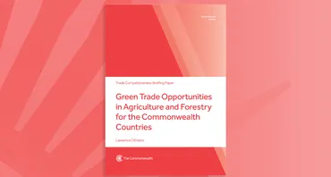Green Trade Opportunities in Agriculture and Forestry for the Commonwealth Countries