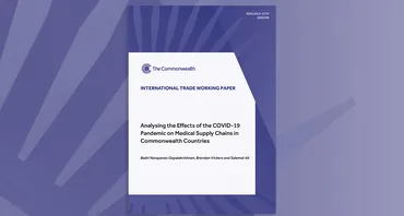 Analysing the Effects of the COVID-19 Pandemic on Medical Supply Chains in Commonwealth Countries