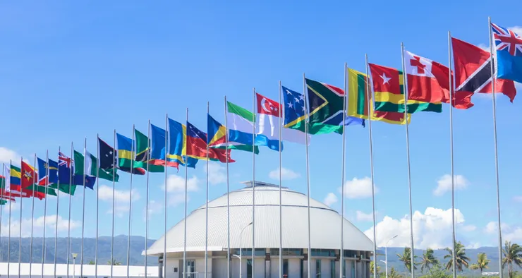 Commonwealth flags