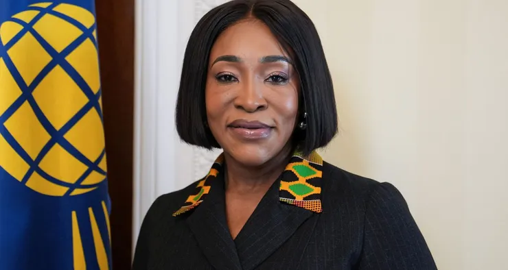 Headshot of the Secretary-General, Hon Shirley Botchwey