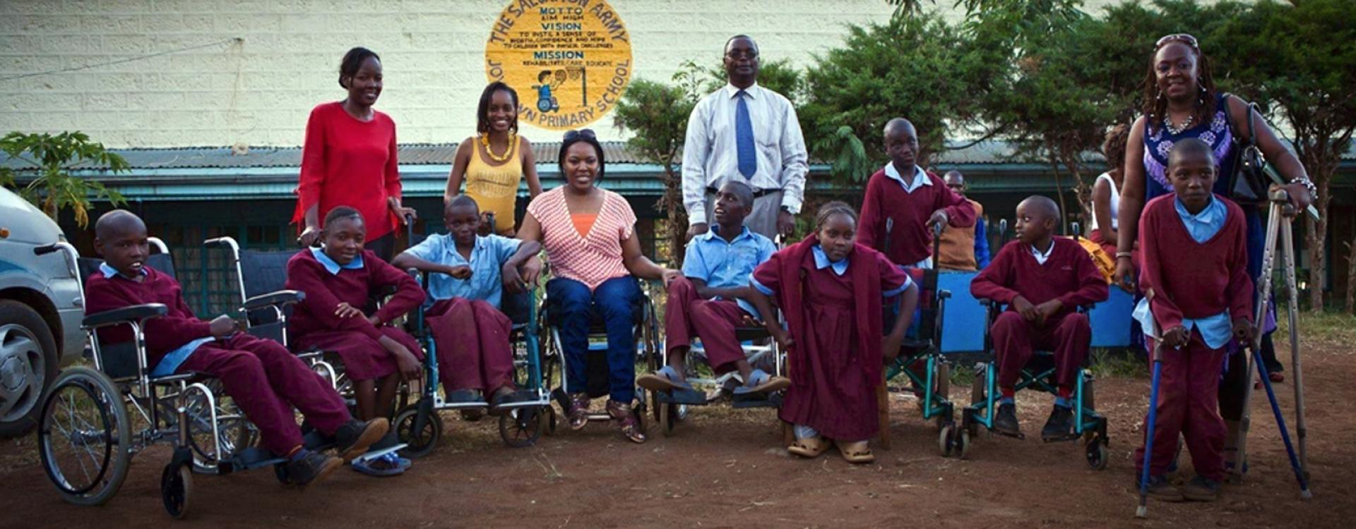 Anne Wafula Strike with the Olympia Wafula Foundation